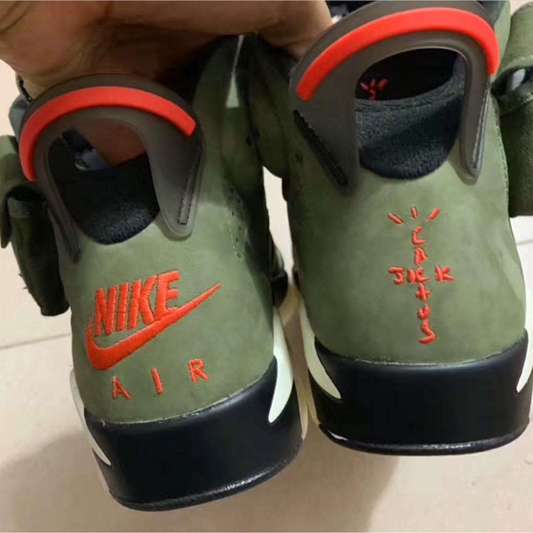 jordan 6 medium olive