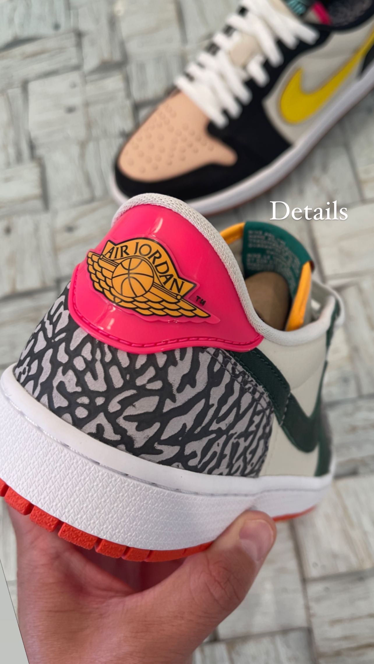 SoleFly x Air Jordan 1 Low 'What The' Sample Images Sole Collector