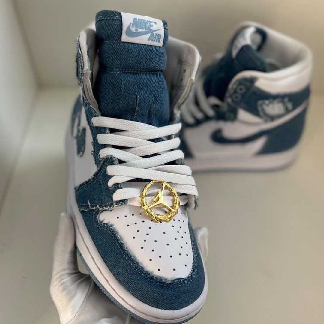 今日の超目玉】 NIKE WMNS AIR JORDAN 1 RETRO HIGH DENIM kids-nurie.com