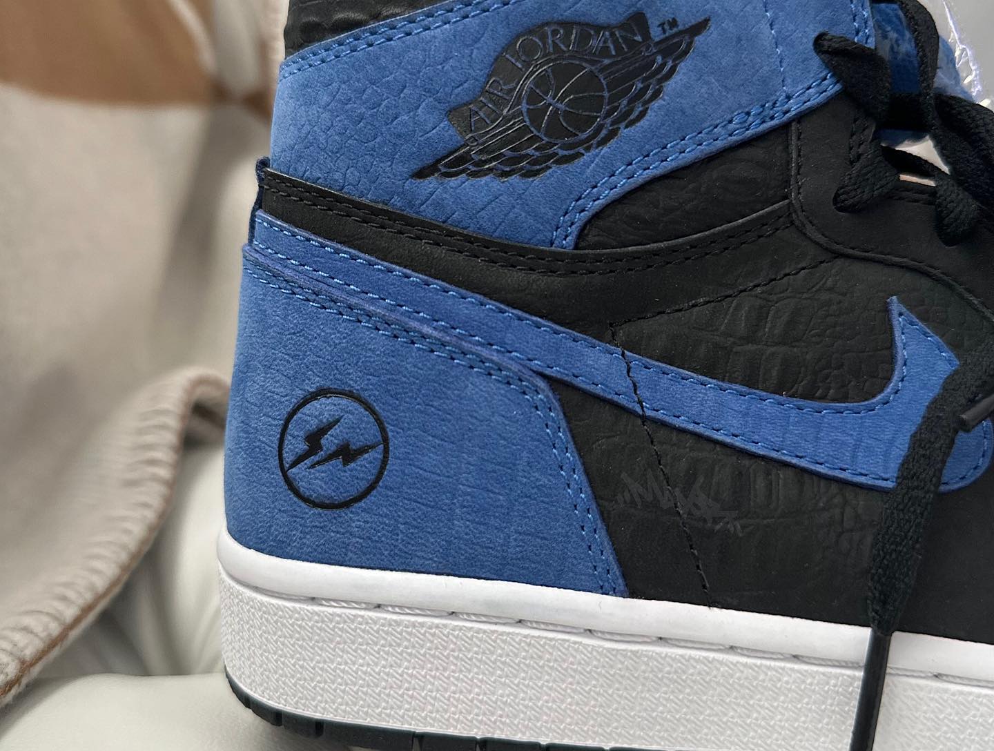 Unreleased Fragment x Air Jordan 1 High Sample Mayor