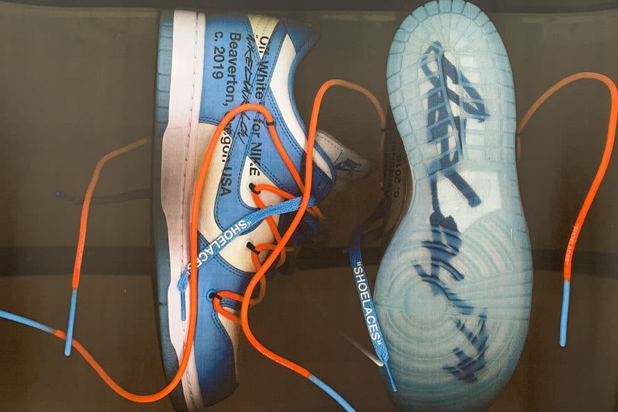 off white dunk low unc