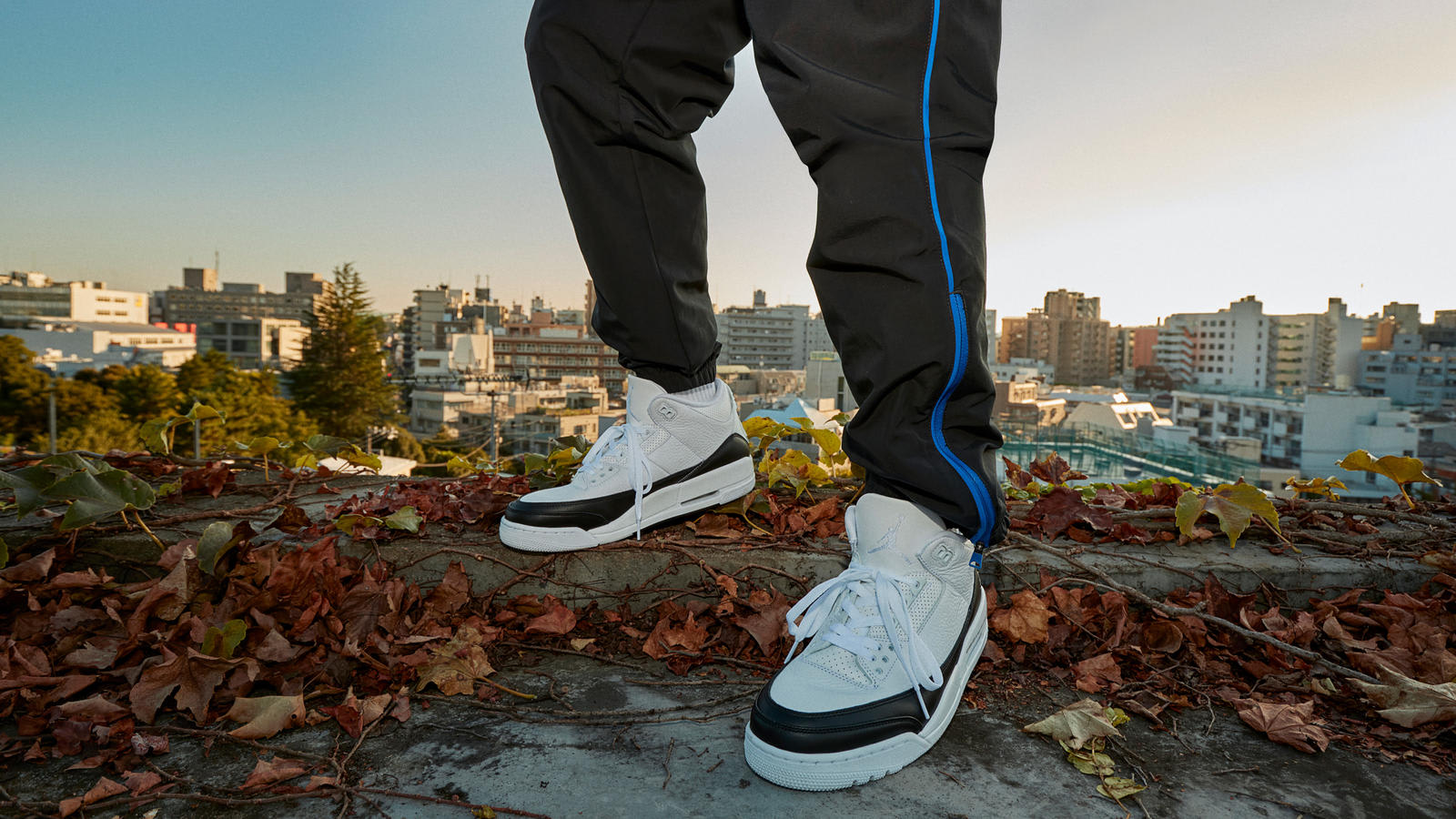 jordan 3 fragment on feet