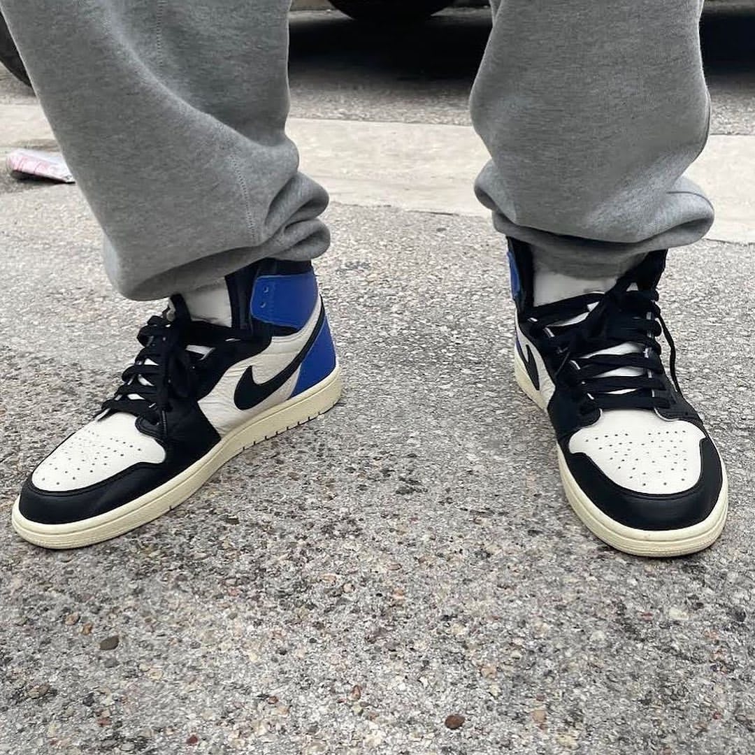 Travis Scott x Fragment x Air Jordan 1 Unreleased Sample | Sole