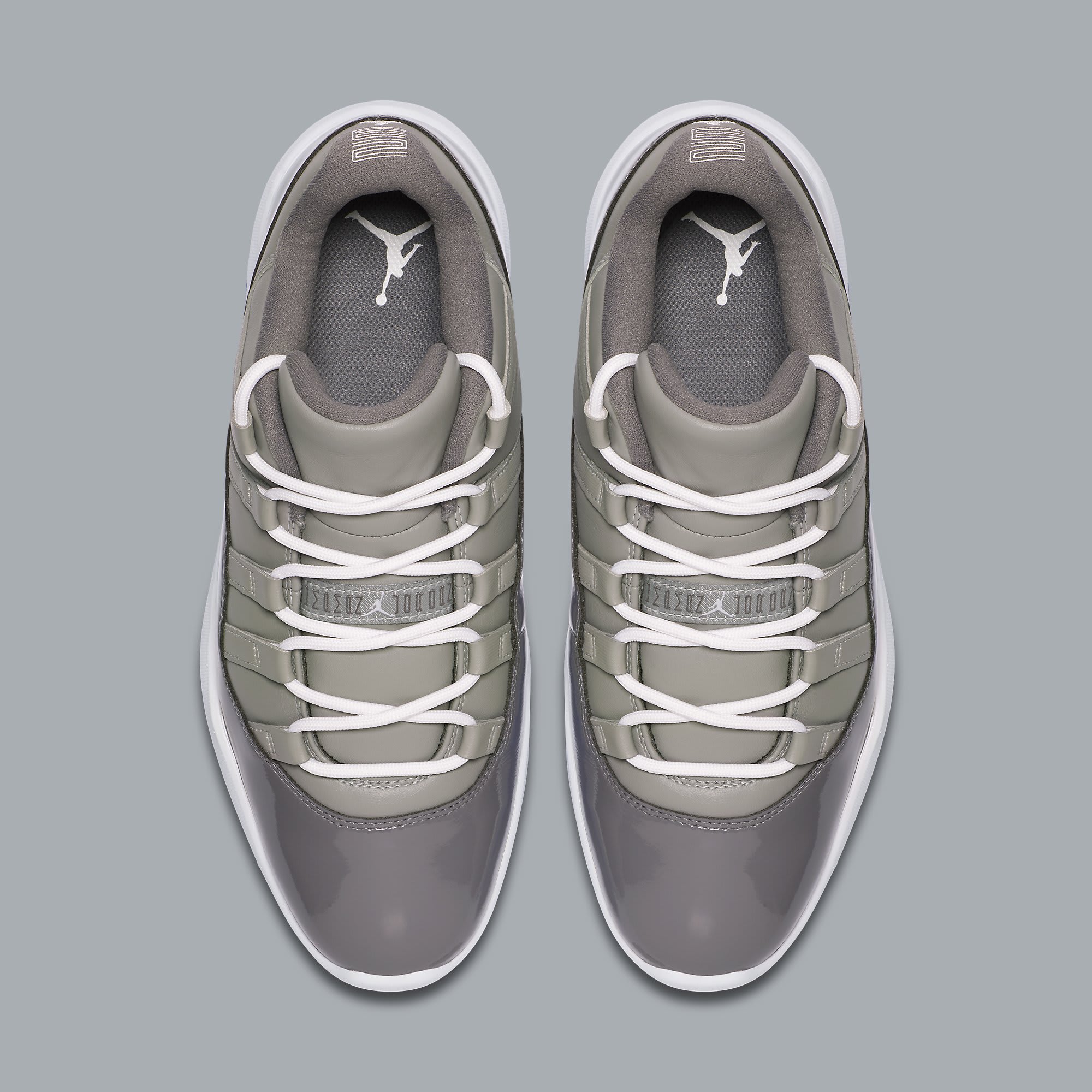 jordan 11 golf shoes cool grey