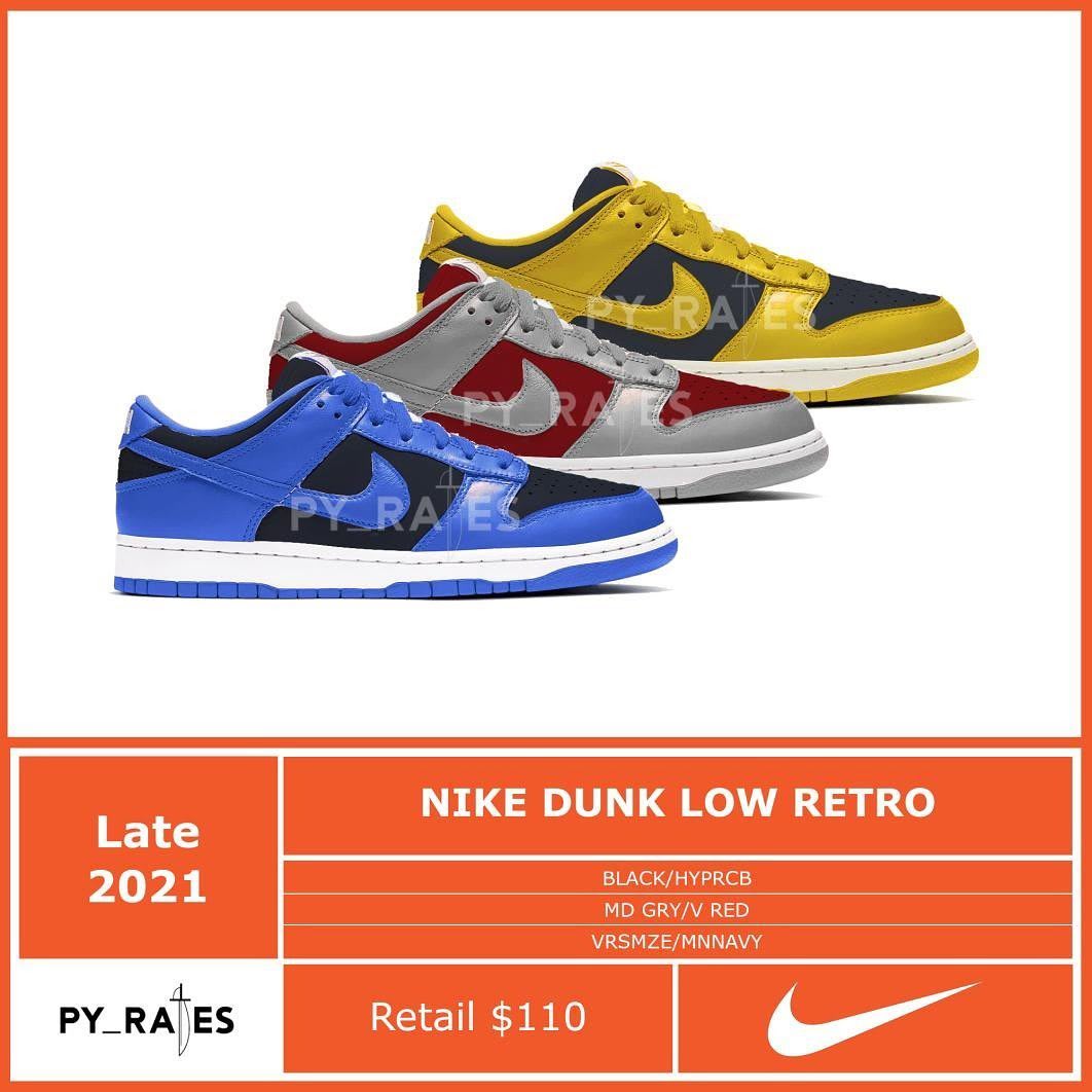 upcoming nike dunks