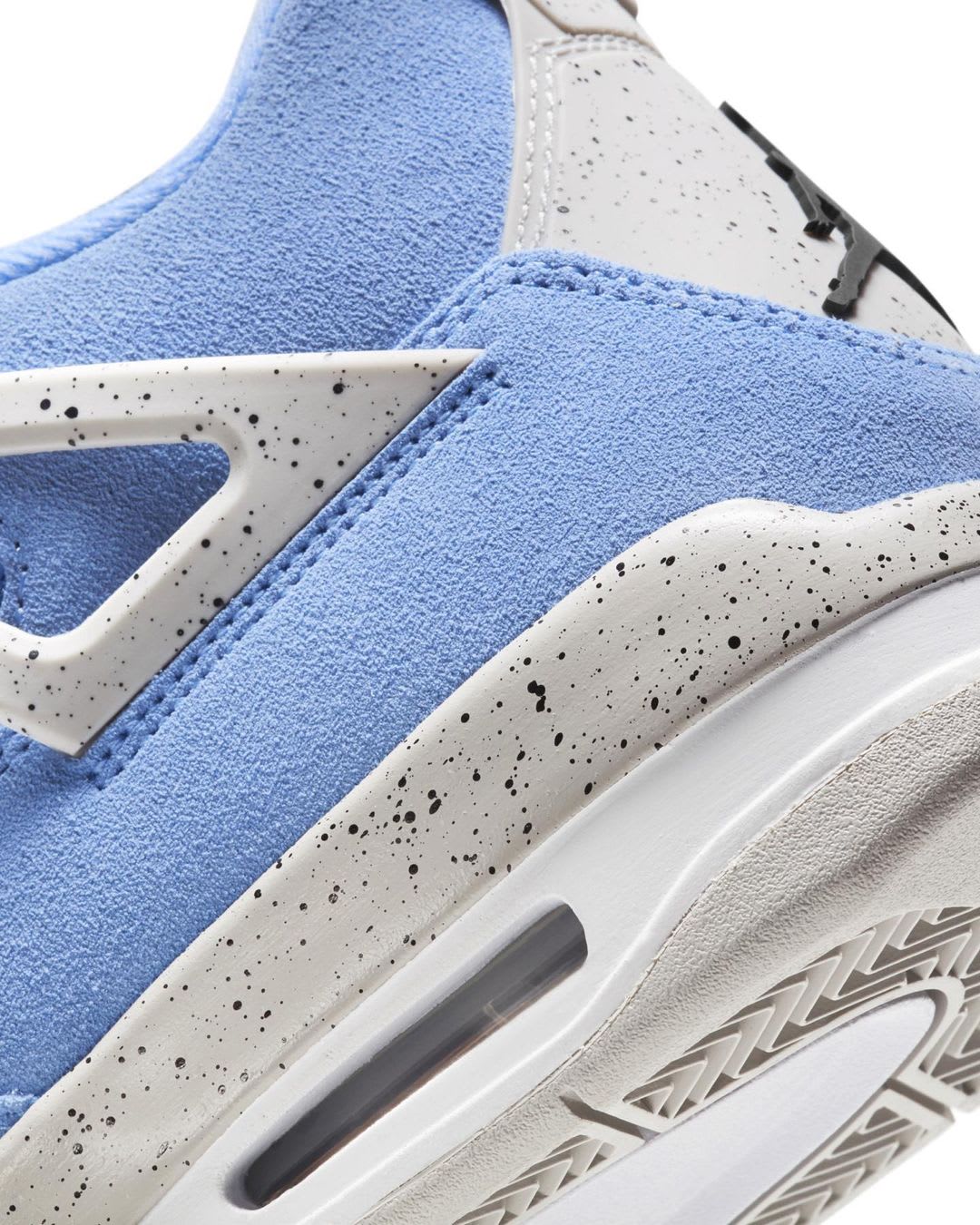 Air Jordan 4 Retro 'University Blue' CT8527-400 Heel