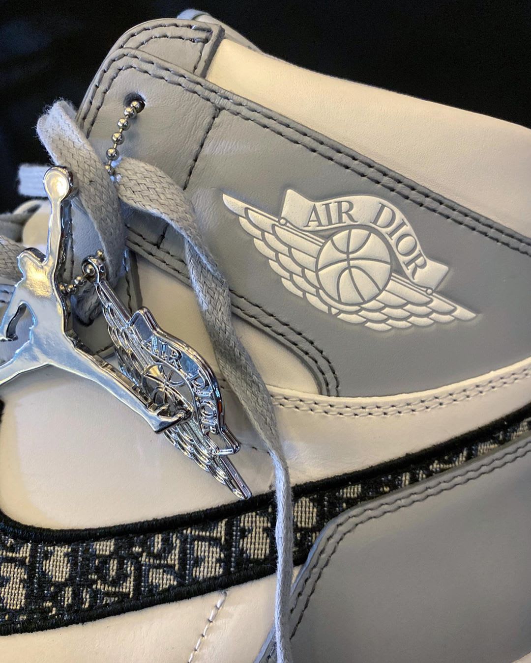 Dior x Air Jordan 1 High (Detail)