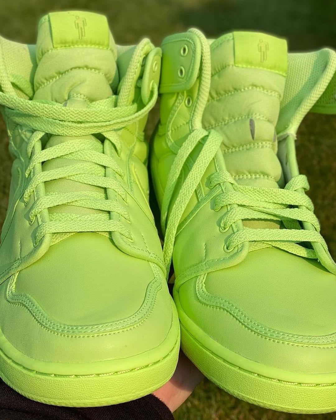 Billie Eilish X Air Jordan 1 Ko ‘ghost Green Date De Sortie 2021 Avresco 