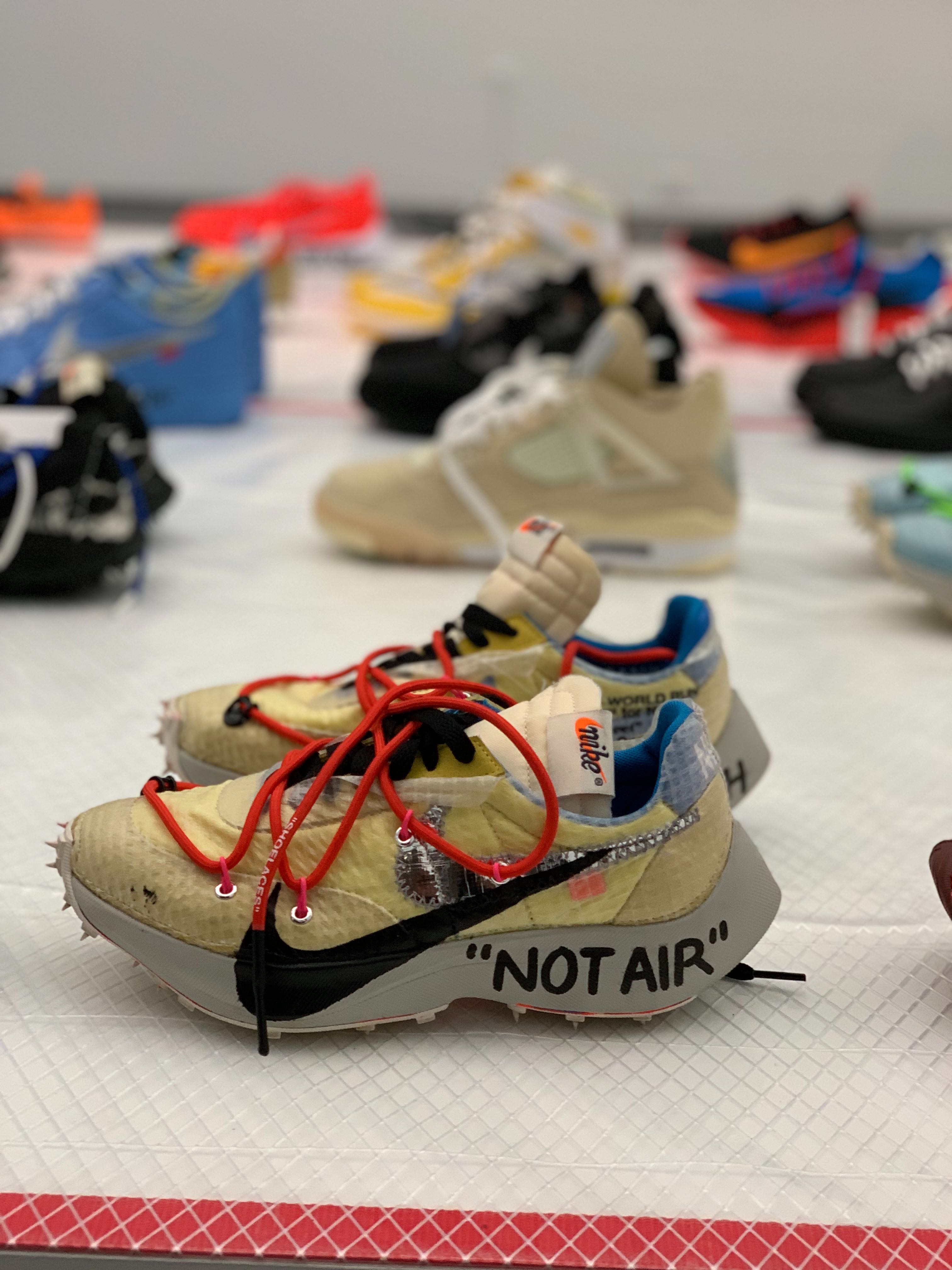 off white nike samples